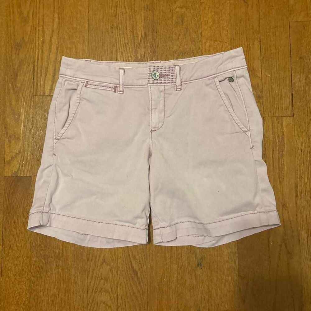 Pilcro Women's Pink and Purple Shorts
